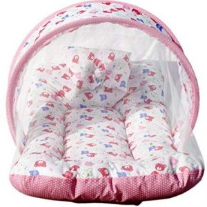 Toddler Mattress with Mosquito Net (Pink) – MT-01-Pink