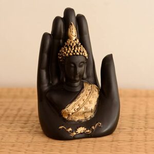 Palm Buddha Showpiece Idol
